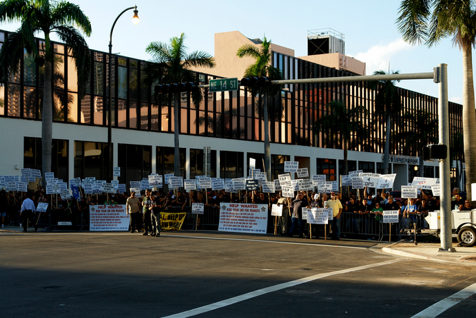 Fed Up Oil Workers Strike