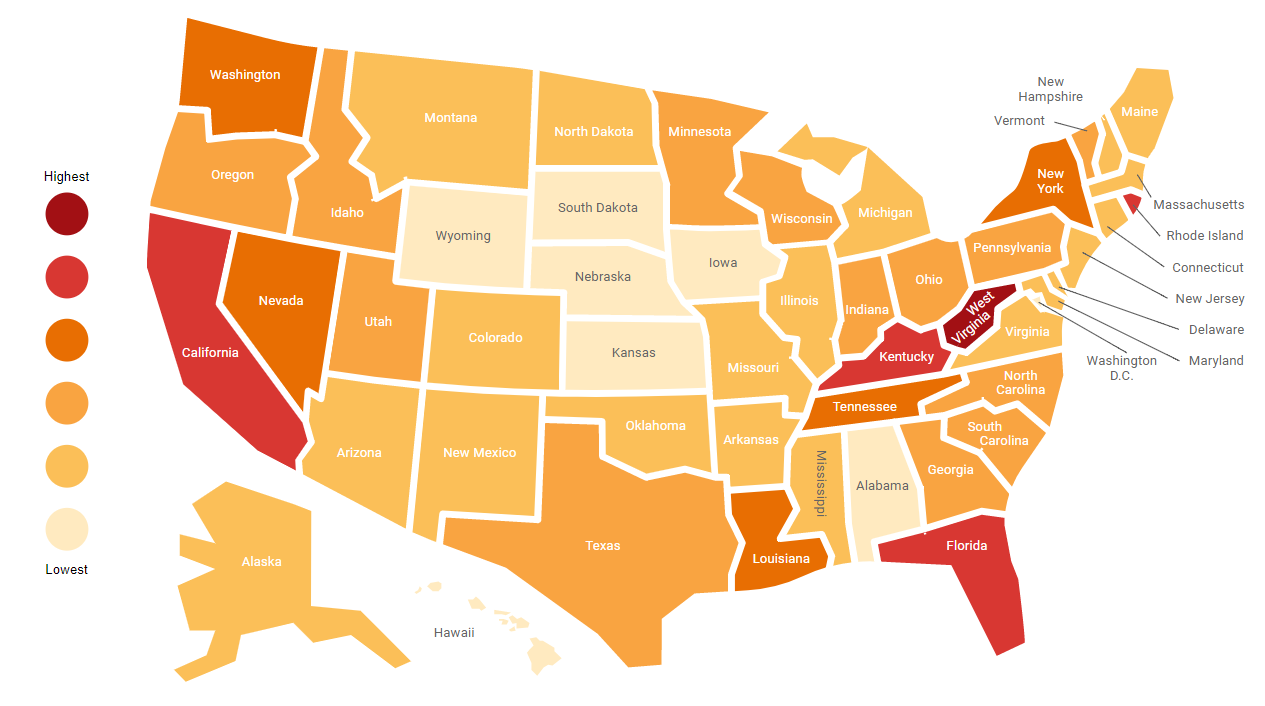 Fair Health Releases State By State 